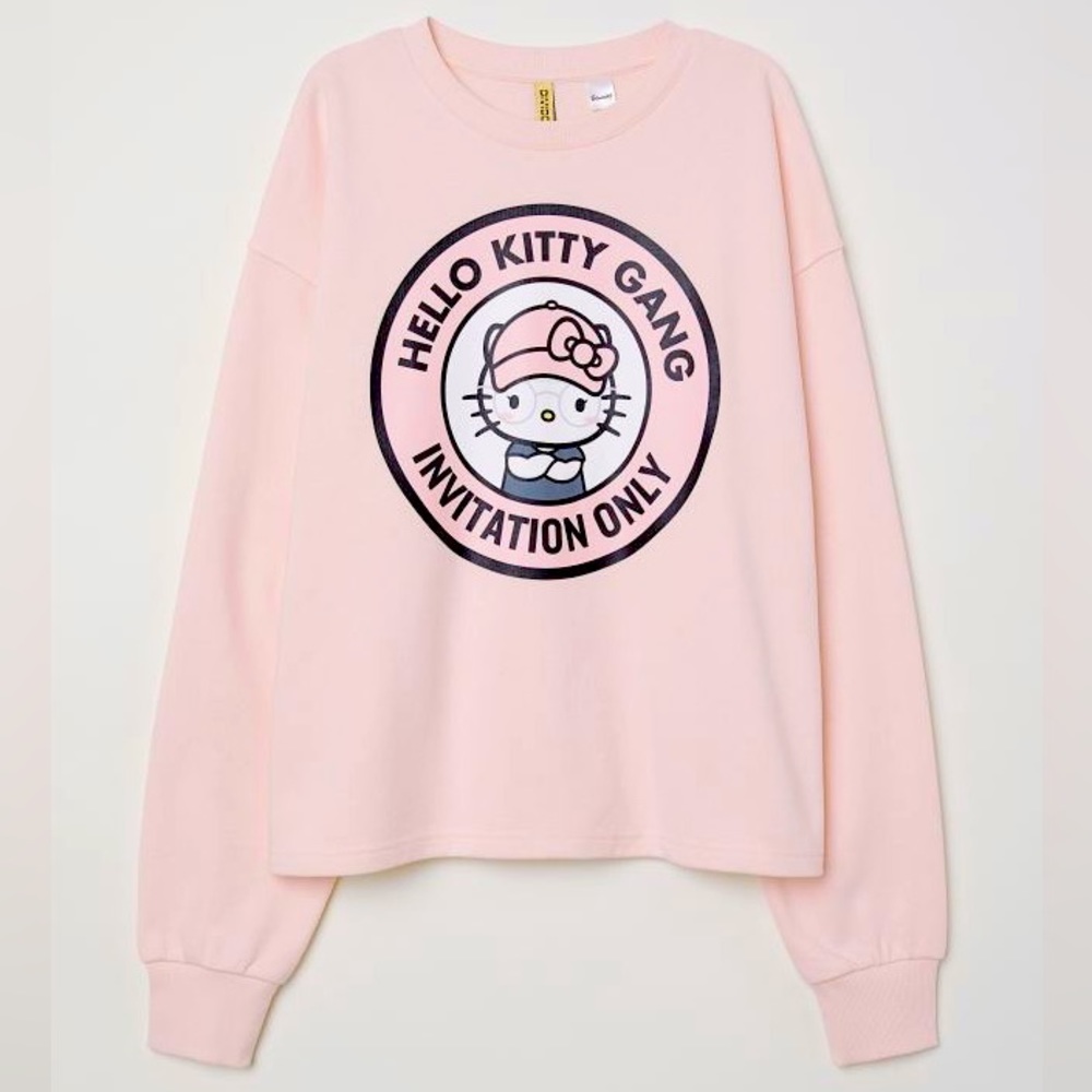 H&M Hello Kitty Long Sleeved Top